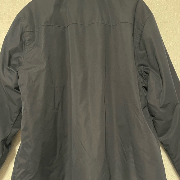 Rugged Elements Outwear Men’s XL Navy Blue Jacket Fleece Lined w/ Hood - Picture 2 of 8